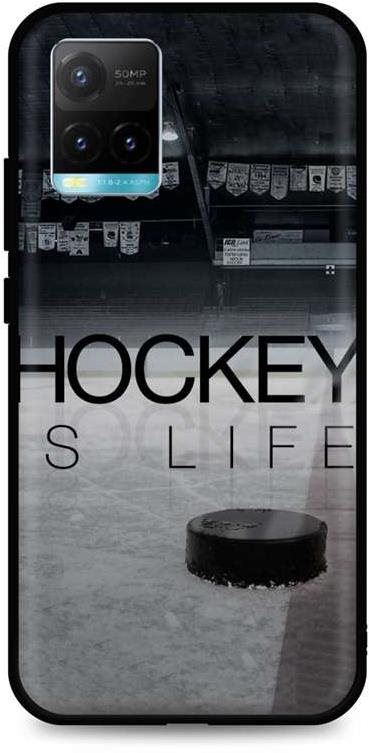 Kryt na mobil TopQ Vivo Y21s silikon Hockey Is Life 68329