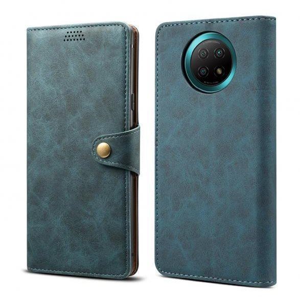 Pouzdro na mobil Lenuo Leather pro Xiaomi Redmi Note 9T, modré