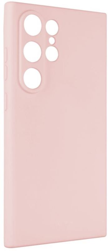 Kryt na mobil FIXED Story pro Samsung Galaxy S24 Ultra růžový