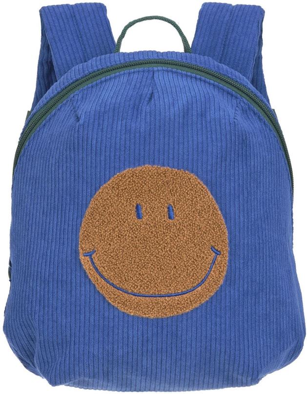 Batůžek Lässig Tiny Backpack Cord Little Gang Smile blue