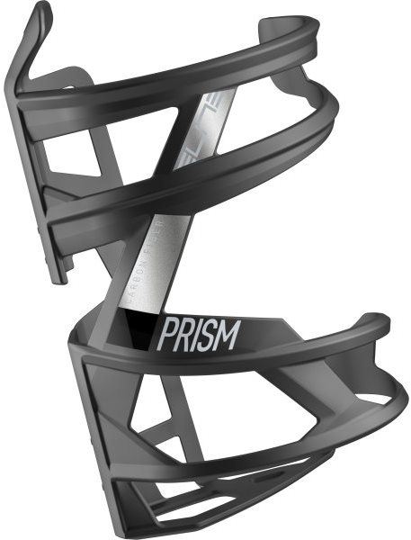 Košík na lahev Elite Prism Right Carbon matný černý/černý
