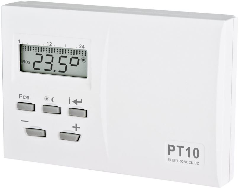 Termostat Elektrobock PT10 digitální