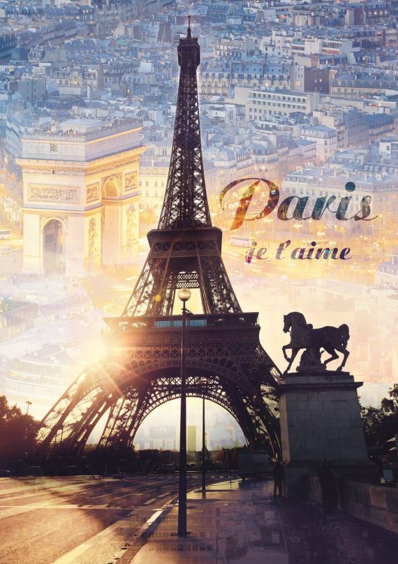 Puzzle Trefl Puzzle Paříž za úsvitu 1000 dílků