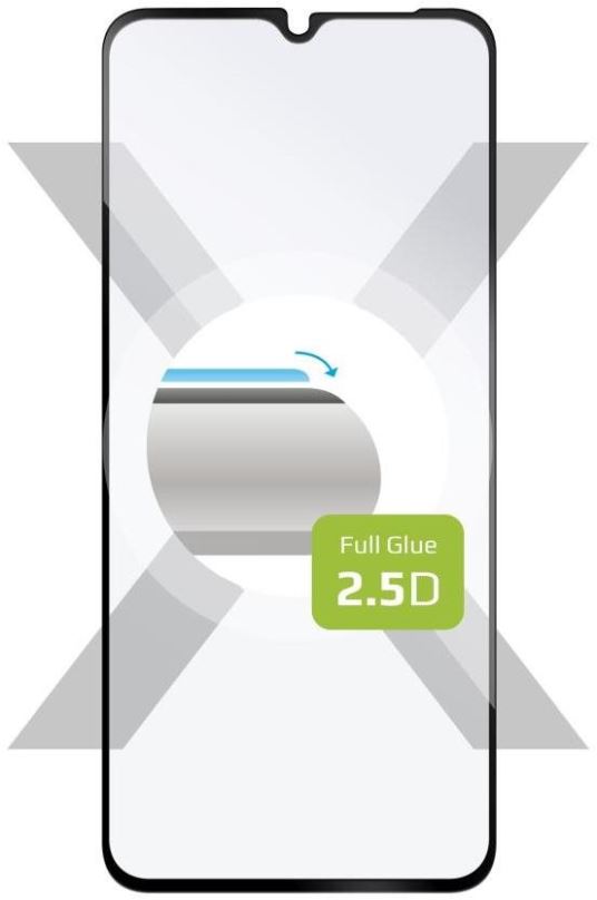 Ochranné sklo FIXED FullGlue-Cover pro Motorola Moto E13 černé