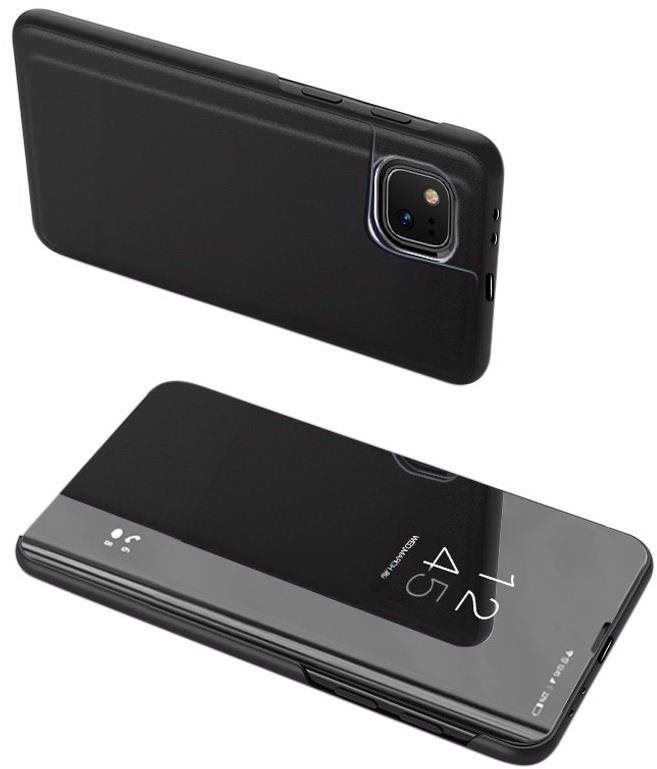 Pouzdro na mobil Clear View knížkové pouzdro na Xiaomi Mi 11 Lite 5G, černé
