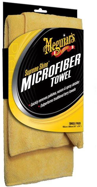 Čisticí utěrka Meguiar's Supreme Shine Microfiber Towel 1 ks