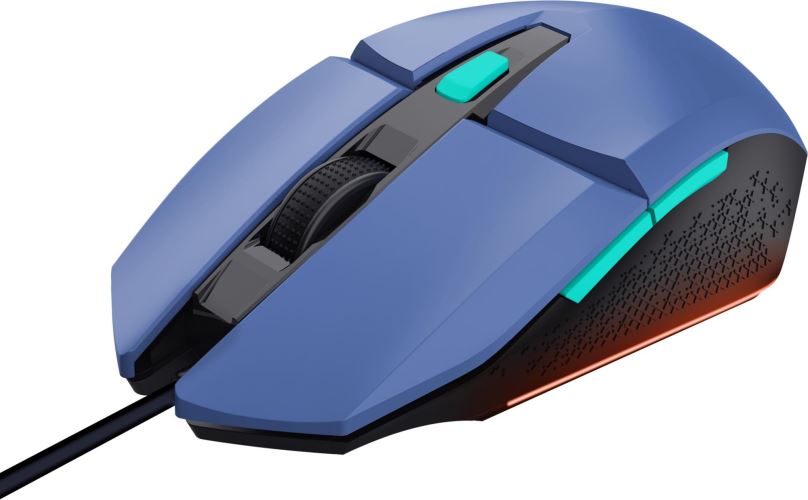 Herní myš Trust GXT109B FELOX Gaming Mouse Blue