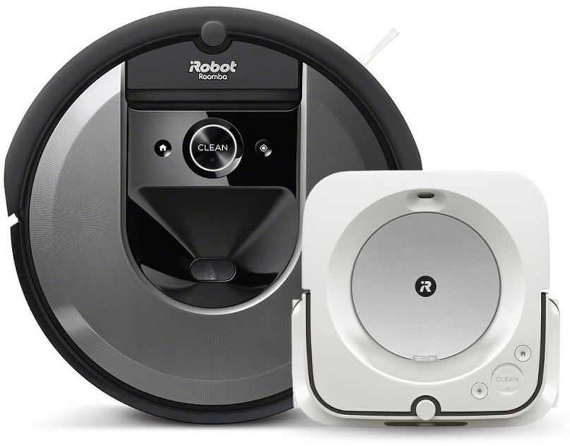 Robotický vysavač Set iRobot Roomba i7 a iRobot Braava m6