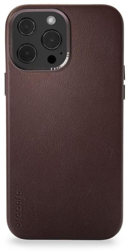 Kryt na mobil Decoded BackCover Brown iPhone 13 Pro Max