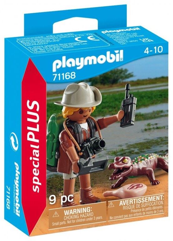 Playmobil 71168 Výzkumník s aligátorem