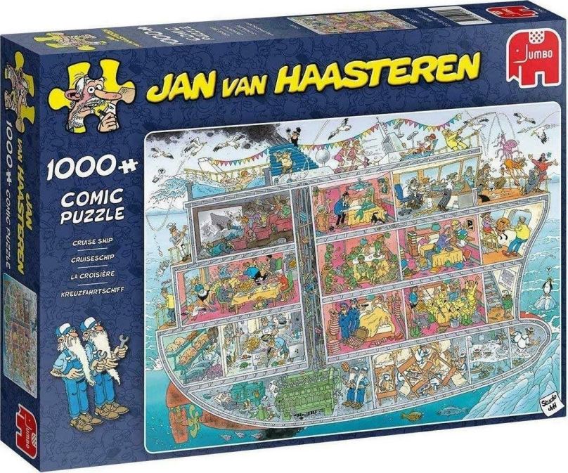 Puzzle Jumbo Puzzle Výletní loď 1000 dílků