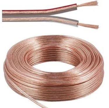 Reproduktorový kabel 2x1,5mm, 100% měď, metráž 1m