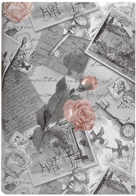 Fotoalbum KPH Fotoalbum Romantic roses šedé