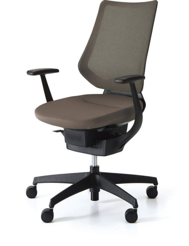 Kancelářská židle 3DE ING Glider 360° hnědá