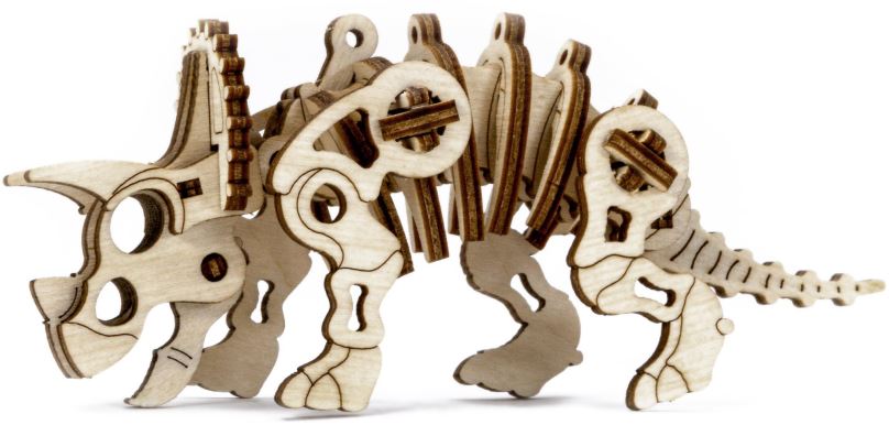 3D puzzle Wooden City 3D puzzle Triceratops 40 dílů