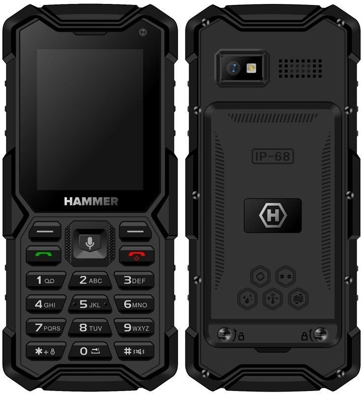 Mobilní telefon myPhone Hammer 5 Smart černá