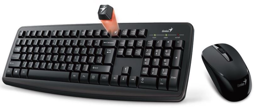 Set klávesnice a myši Genius Smart KM-8100 - CZ/SK