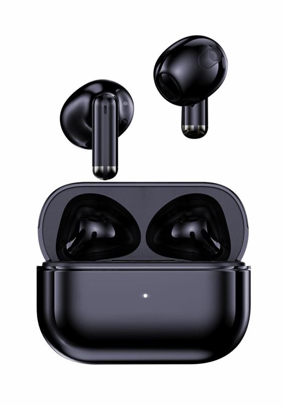 Bezdrátová sluchátka Swissten miniPODS TWS Bluetooth sluchátka černá