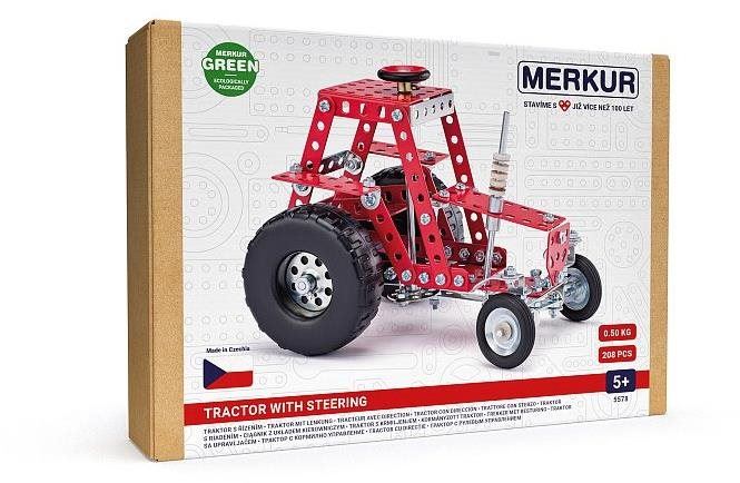 Stavebnice Merkur 057 Traktor s řízením
