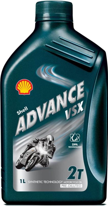 Motorový olej SHELL ADVANCE VSX 2T 1l