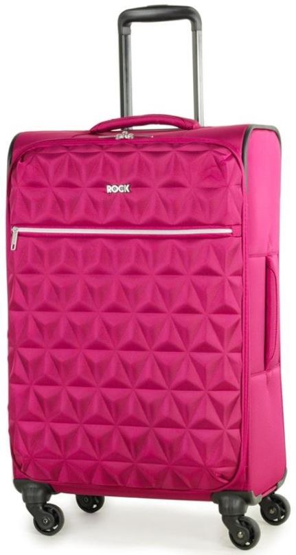 Cestovní kufr ROCK TR-0207 M, růžová