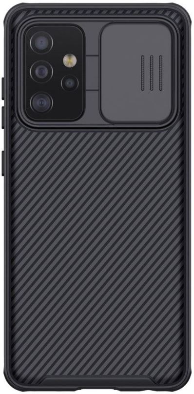 Kryt na mobil Nillkin CamShield silikonový kryt na Samsung Galaxy A52 4G / A52 5G / A52s 5G, černý
