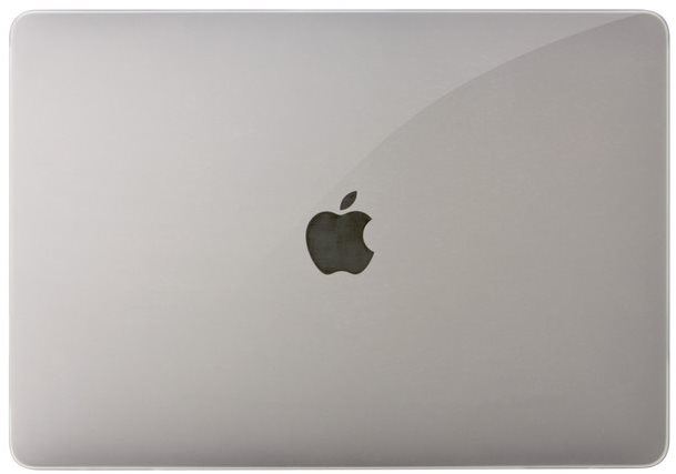 Pouzdro na notebook Epico Shell cover pro MacBook Air 13" 2018/2020 Gloss - bílé (A1932/A2179)