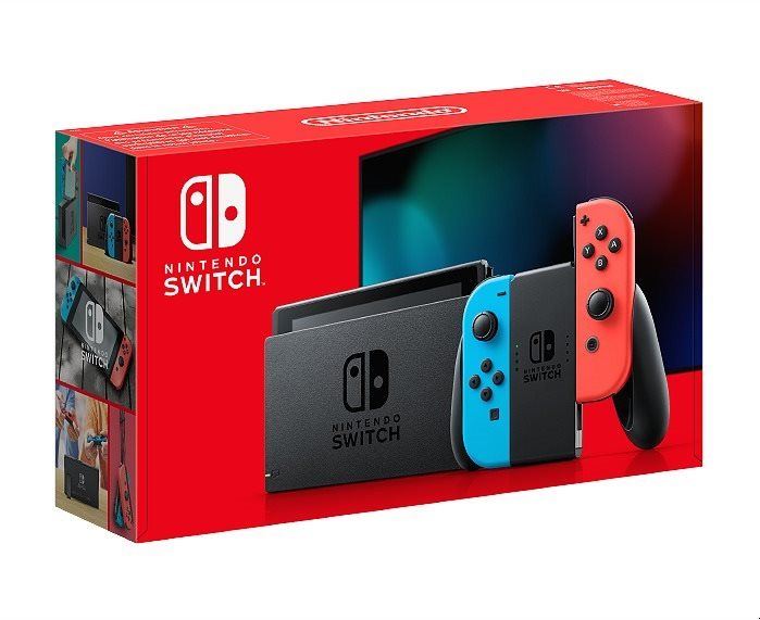 Herní konzole Nintendo Switch - Neon Red&Blue Joy-Con