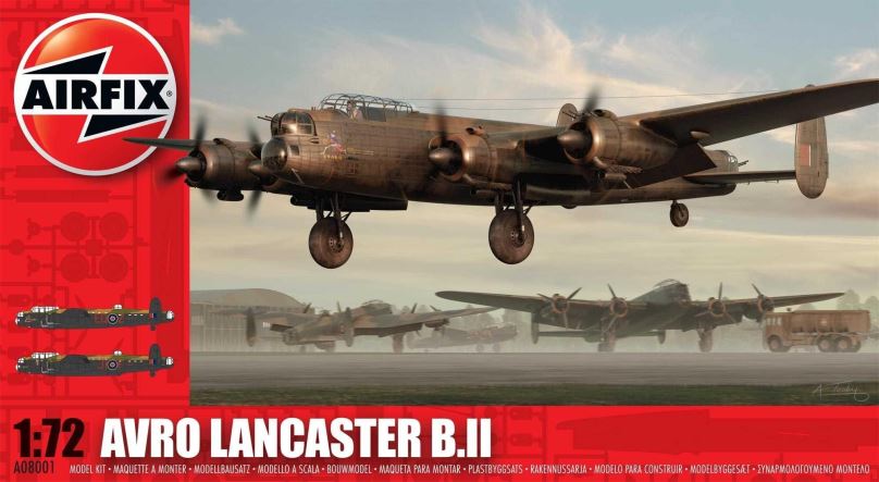 Model letadla Classic Kit letadlo A08001 - Avro Lancaster BII