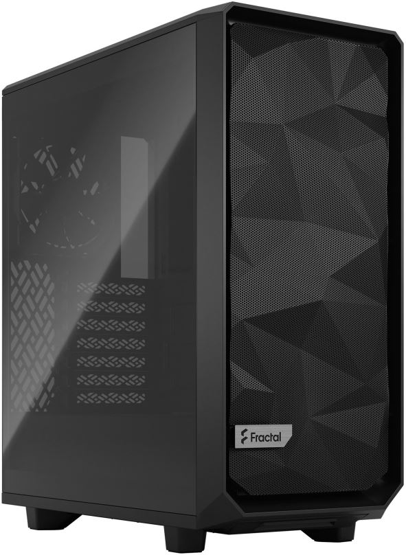 Počítačová skříň Fractal Design Meshify 2 Compact Black TG Light