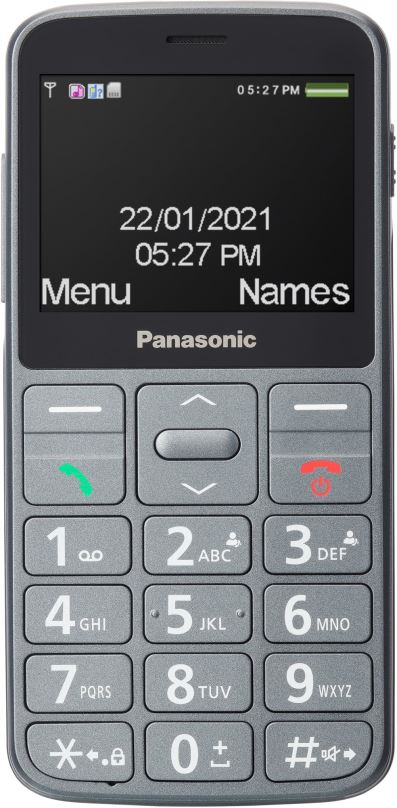 Mobilní telefon Panasonic KX-TU160EXG šedá