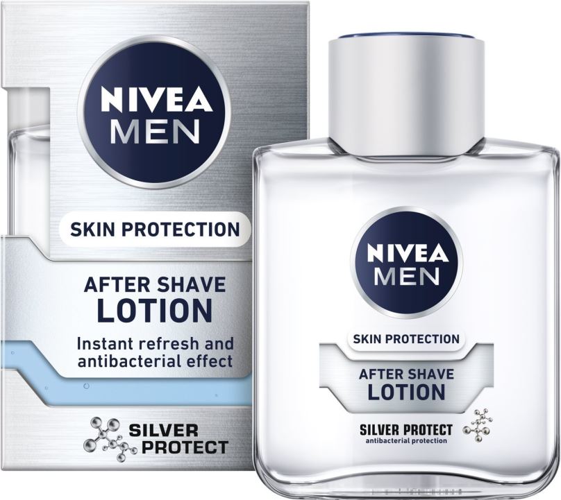 Voda po holení NIVEA Men Silver Protect After Shave Lotion 100 ml