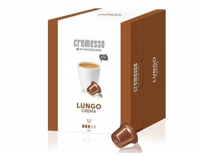 Kávové kapsle CREMESSO Lungo Crema 48ks
