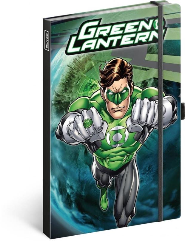 Diář Notes Green Lantern linkovaný