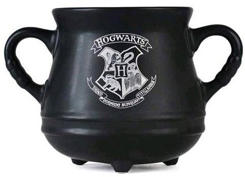 3D keramický hrnek kotlík Harry Potter: Hogwarts, 650ml