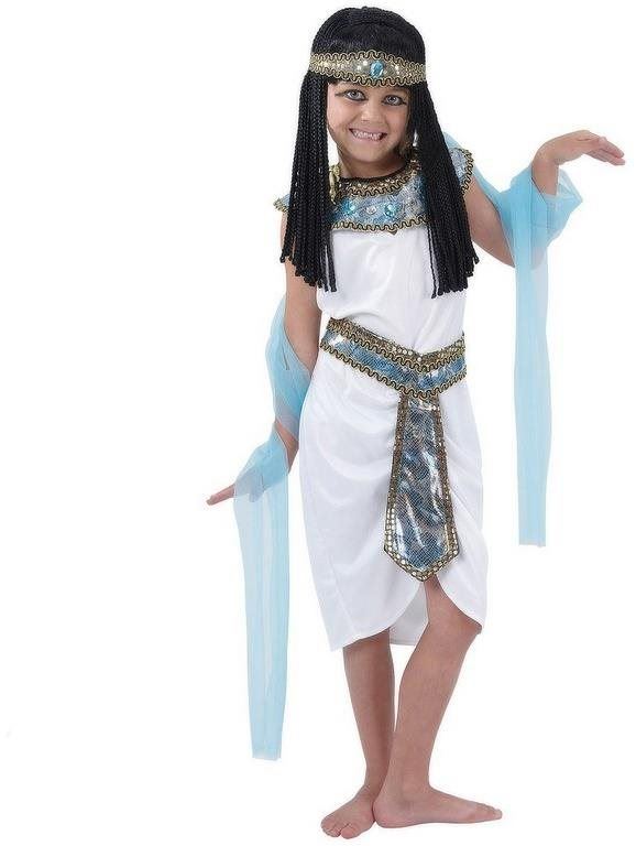 Kostým MaDe Šaty na karneval - Egyptská královna, 110 - 120 cm