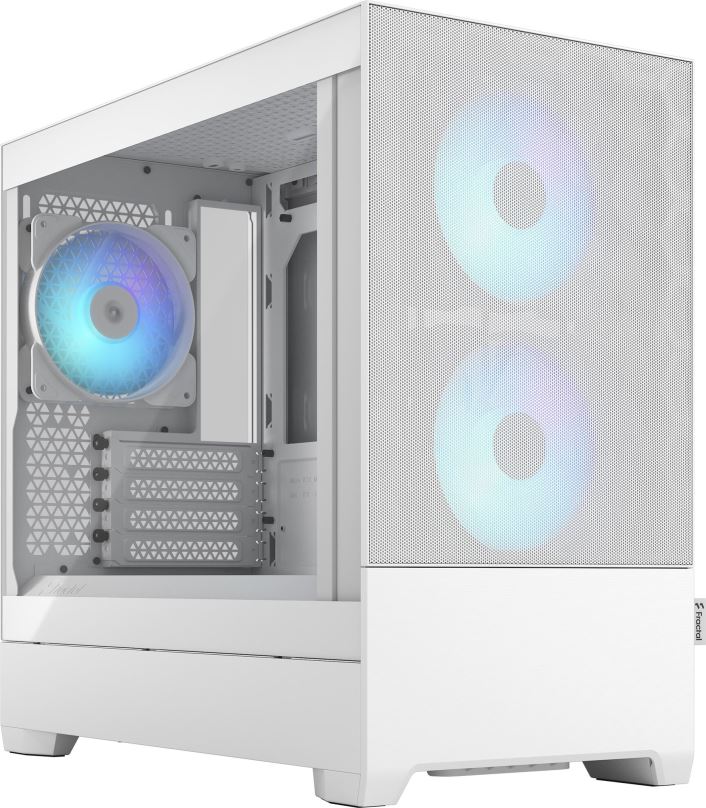 Počítačová skříň Fractal Design Pop Mini Air RGB White TG Clear Tint