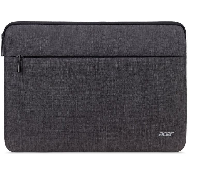 Taška na notebook Acer Protective Sleeve 15.6" - Dual Tone temně šedá s přední kapsou
