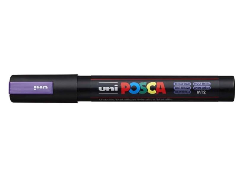 POSCA akrylový popisovač PC-5M, 2,5 mm Barva: Metalicky fialová