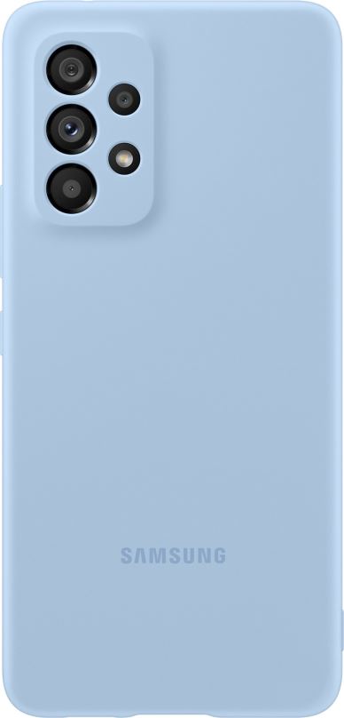 Kryt na mobil Samsung Galaxy A53 5G Silikonový zadní kryt světle modrý