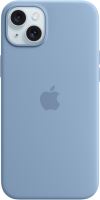 Kryt na mobil Apple iPhone 15 Plus Silikonový kryt s MagSafe ledově modrý