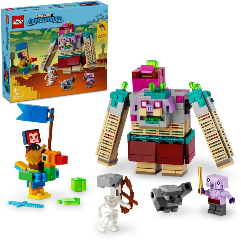 LEGO stavebnice LEGO® Minecraft® 21257 Souboj s Požíračem