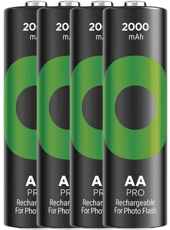 Nabíjecí baterie GP Nabíjecí baterie ReCyko Pro Photo Flash AA (HR6), 4 ks