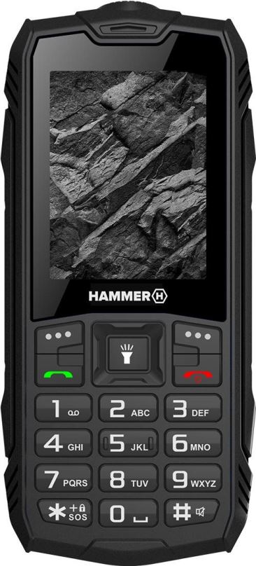 Mobilní telefon myPhone Hammer Rock černý
