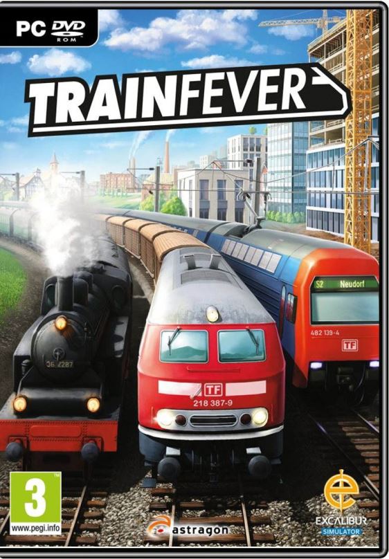 Hra na PC Train Fever