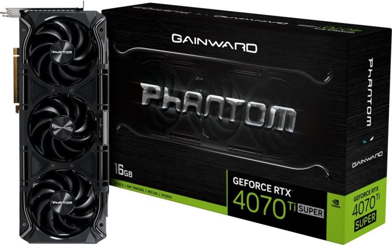 Grafická karta GAINWARD GeForce RTX 4070 Ti SUPER Phantom 16GB GDDR6X