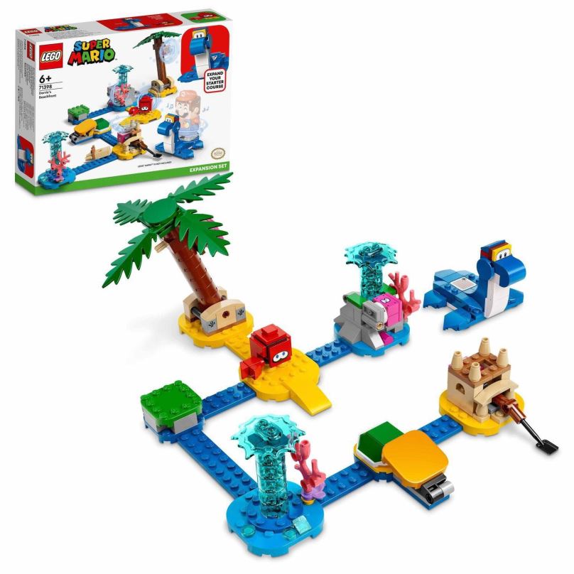 LEGO stavebnice LEGO® Super Mario™ 71398  Na pláži u Dorrie – rozšiřující set