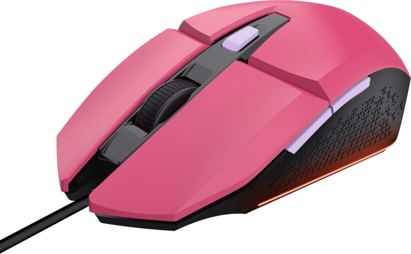 Herní myš Trust GXT109P FELOX Gaming Mouse Pink