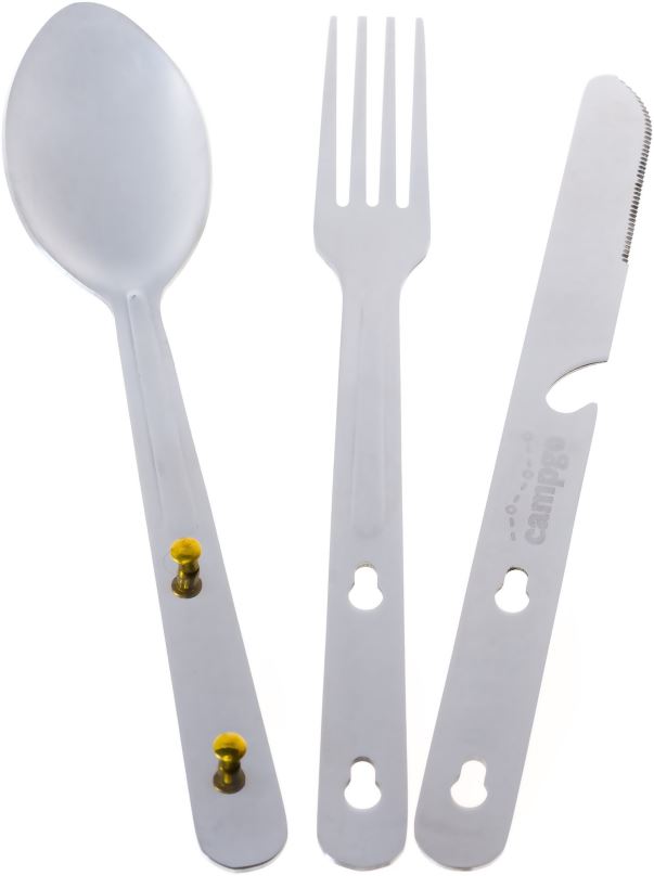 Příbor Campgo Steel Cutlery 3pcs Set