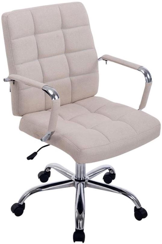 Kancelářská židle BHM GERMANY s područkami Lina 2 textil taupe